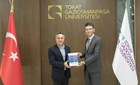VALİ YARDIMCISI ERKAN KAÇMAZ’DAN REKTÖRÜMÜZ PROF. DR. FATİH YILMAZ’A ZİYARET